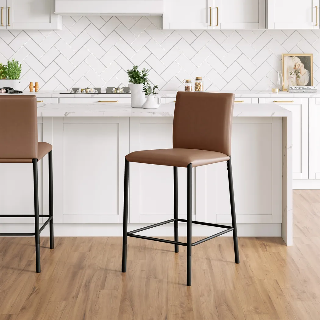Charis Black Adjustable Stool - Thumbnail - Image 7