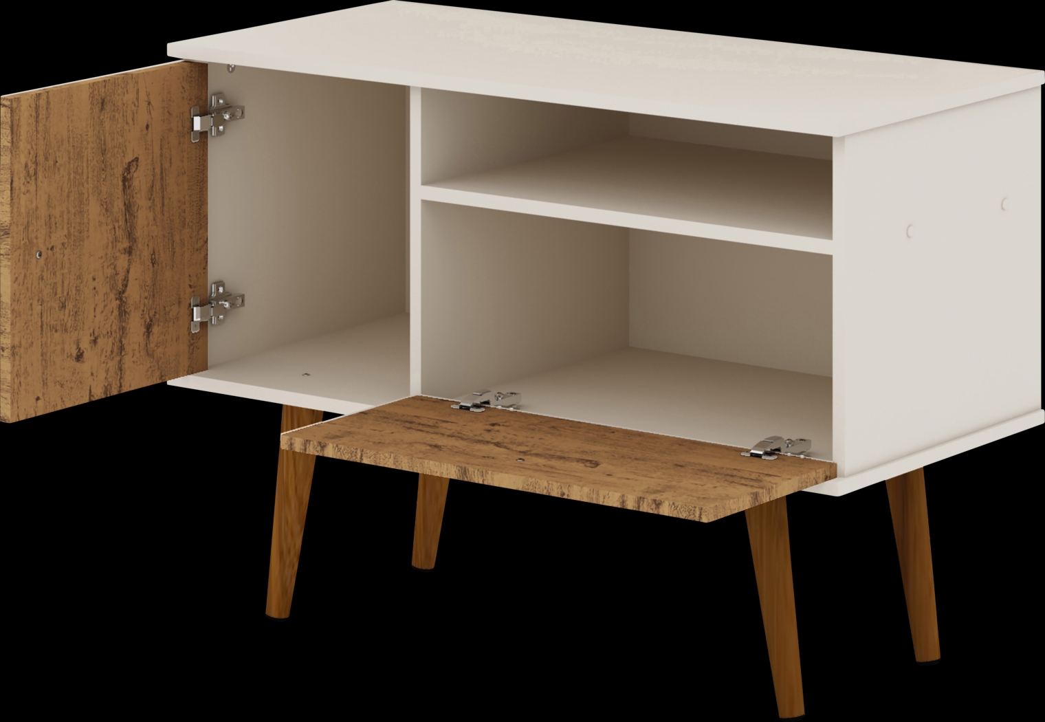 Charlack Brown 35.5 in. Console - Thumbnail - Image 4