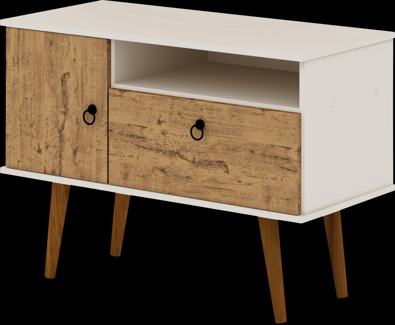 Charlack Brown 35.5 in. Console - Thumbnail - Image 5