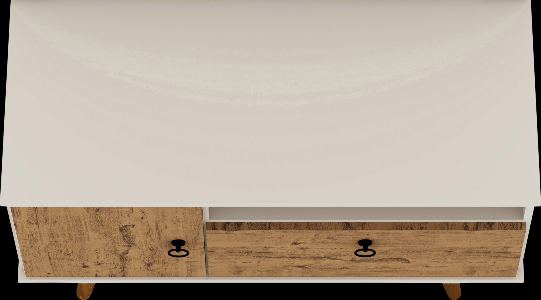 Charlack Brown 35.5 in. Console - Thumbnail - Image 8