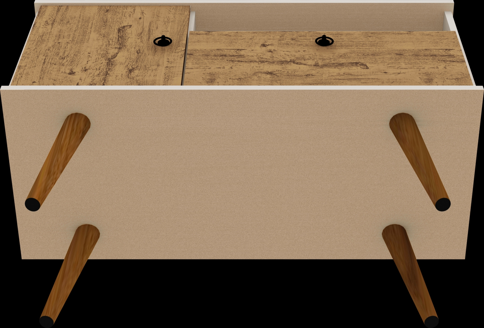 Charlack Brown 35.5 in. Console - Thumbnail - Image 10