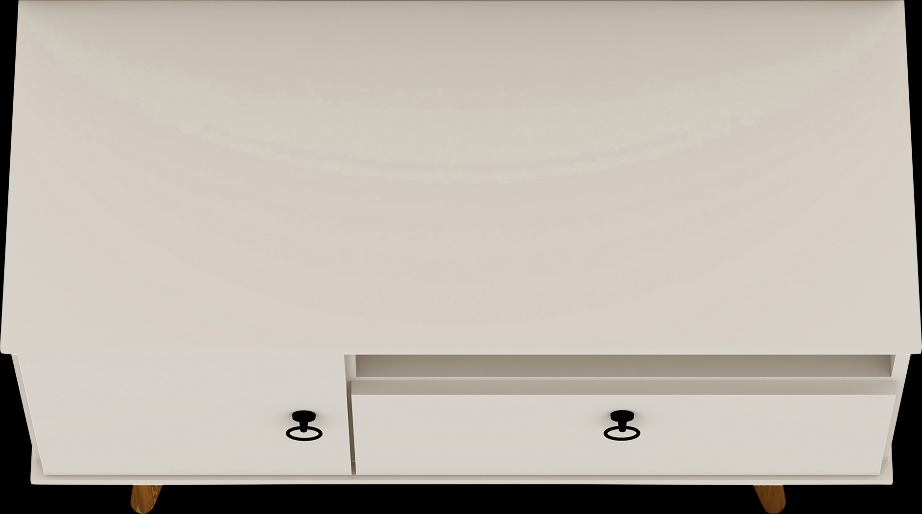 Charlack White 35.5 in. Console - Thumbnail - Image 8