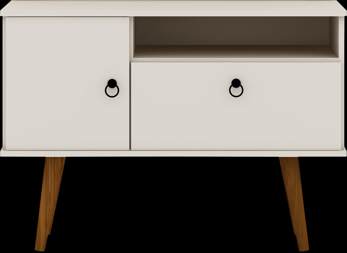 Charlack White 35.5 in. Console - Thumbnail - Image 1