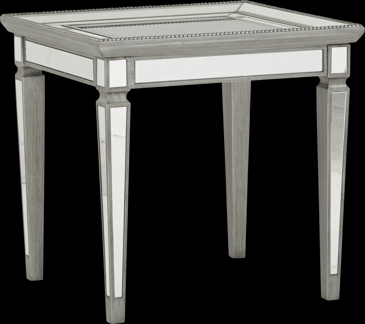Charlaine Silver End Table - Thumbnail - Image 1