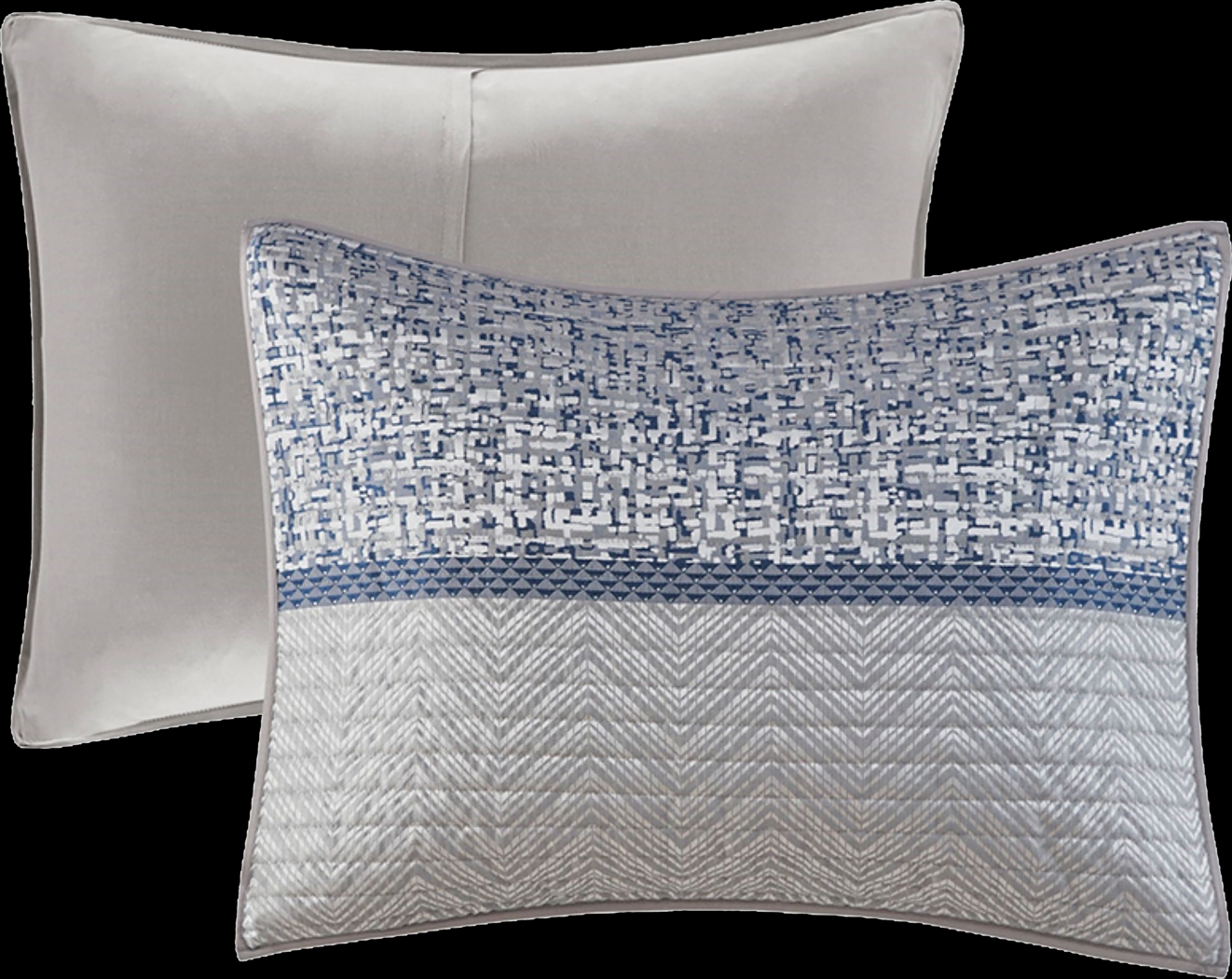 Charleagh Blue 6 pc Full/Queen Quilt Set - Thumbnail - Image 11