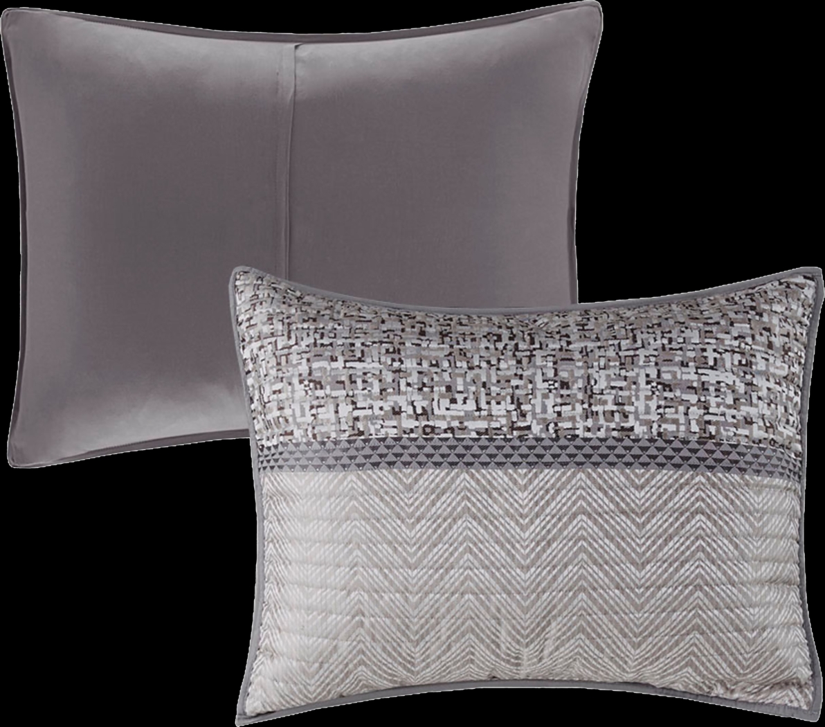 Charleagh Gray 6 pc King/Cal King Quilt Set - Thumbnail - Image 11