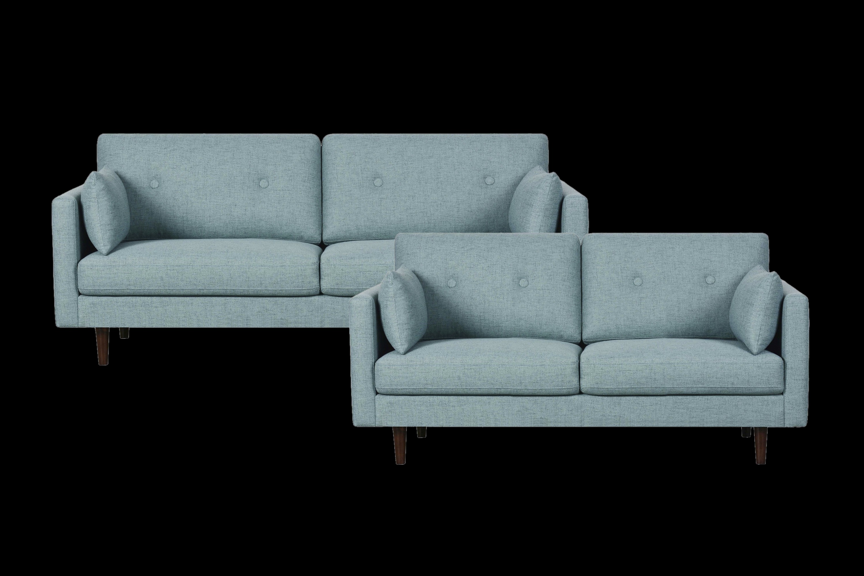 Charlestown Teal 2 Pc Living Room - Thumbnail - Image 1