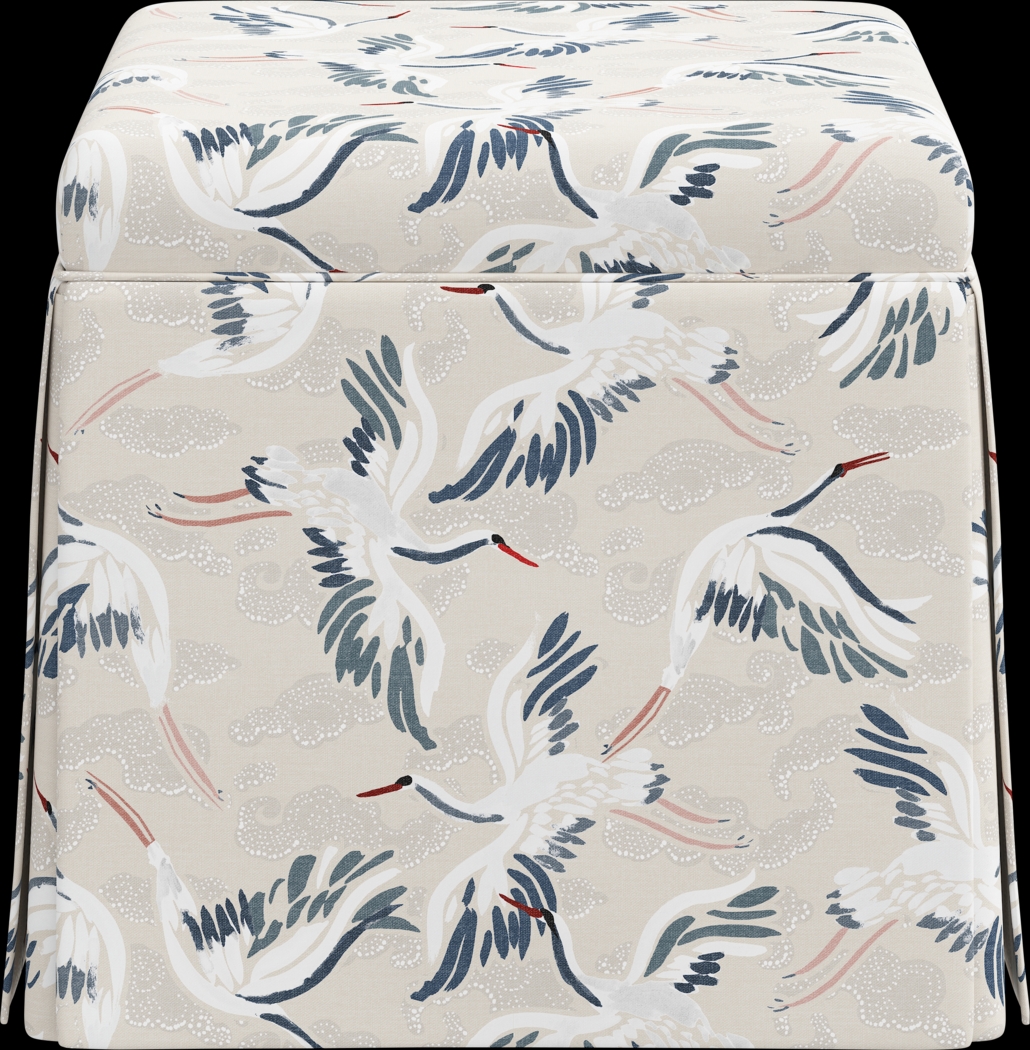 Charlick Beige Ottoman - Thumbnail - Image 3