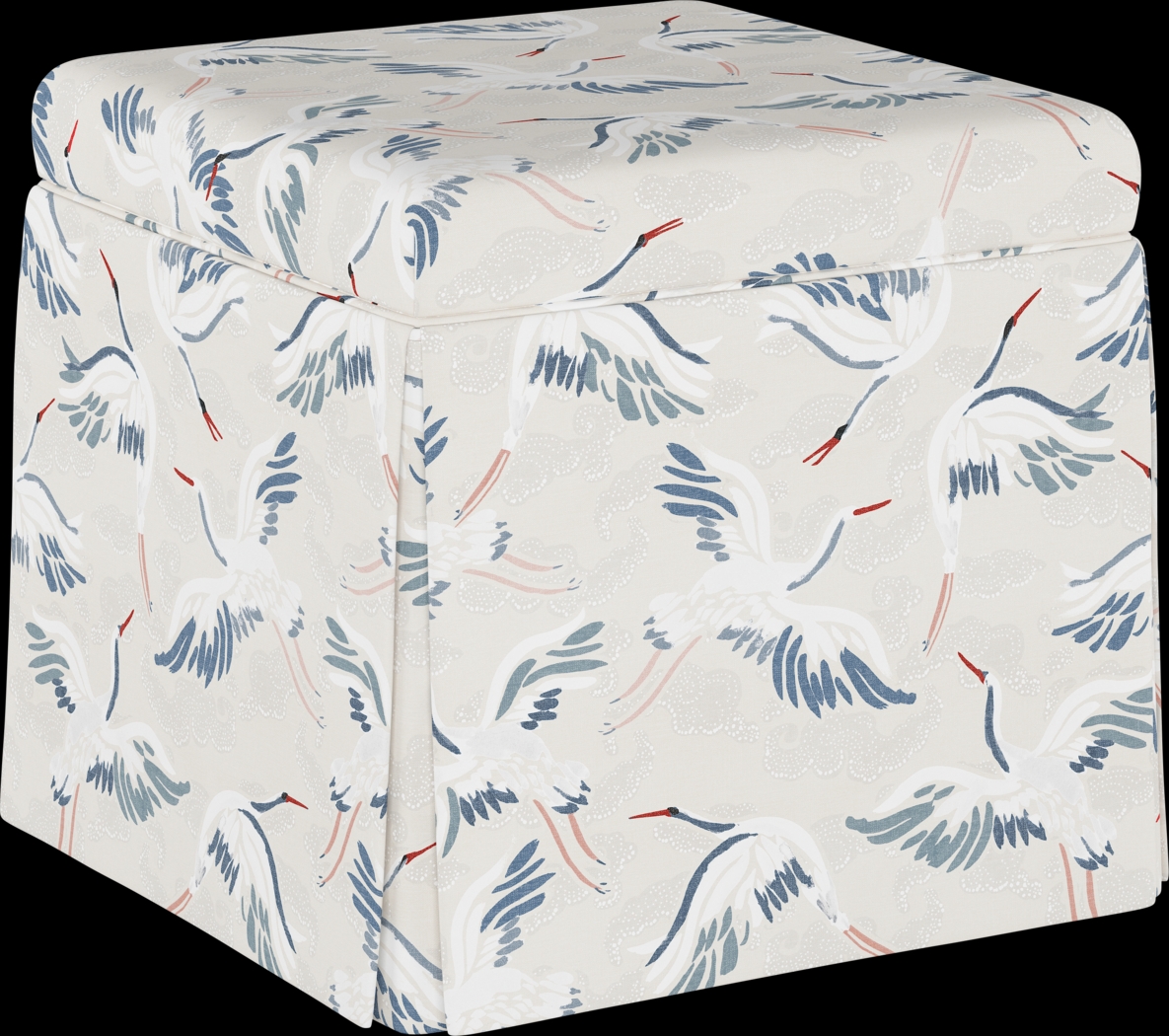 Charlick Beige Ottoman - Thumbnail - Image 1