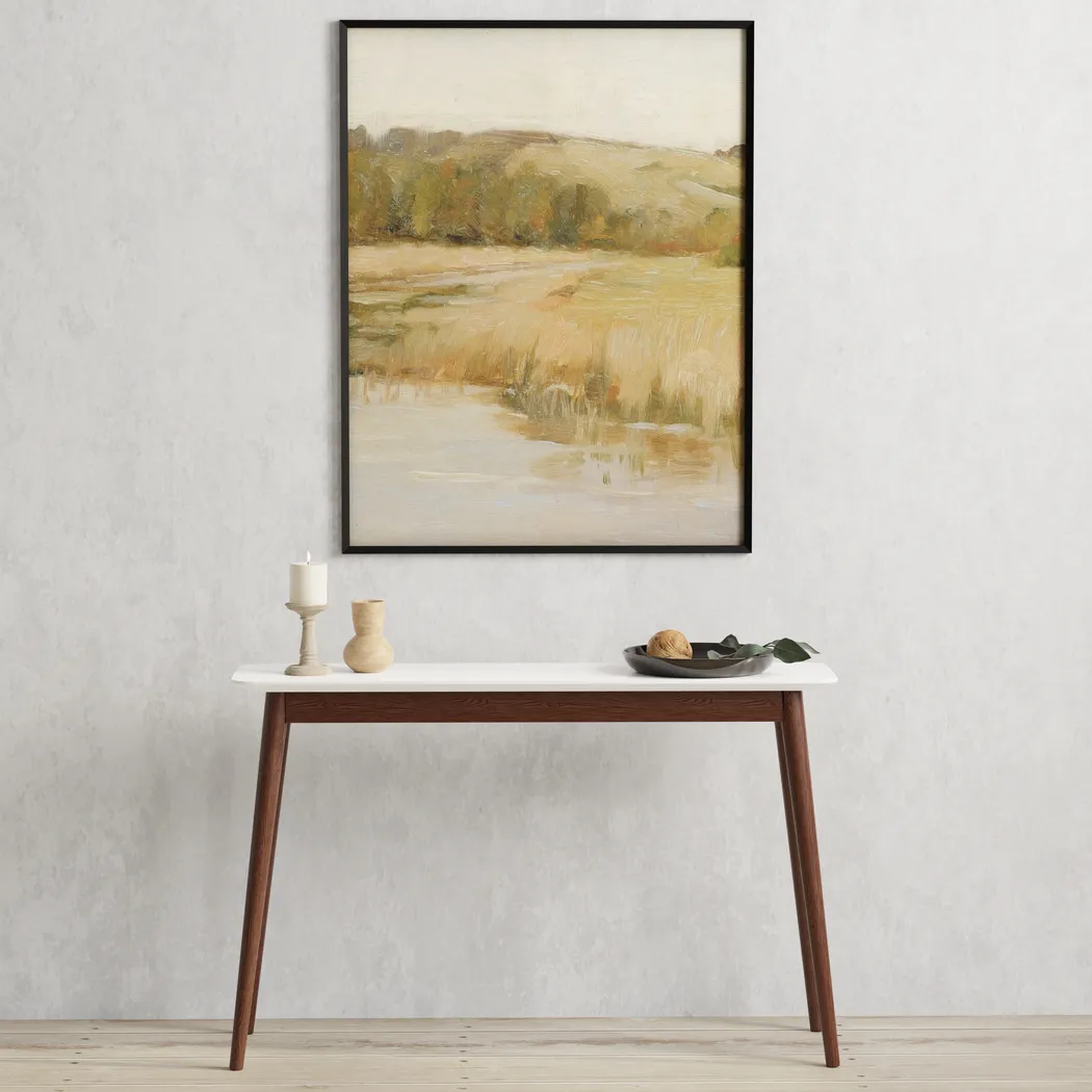 Charliney White Sofa Table - Thumbnail - Image 2