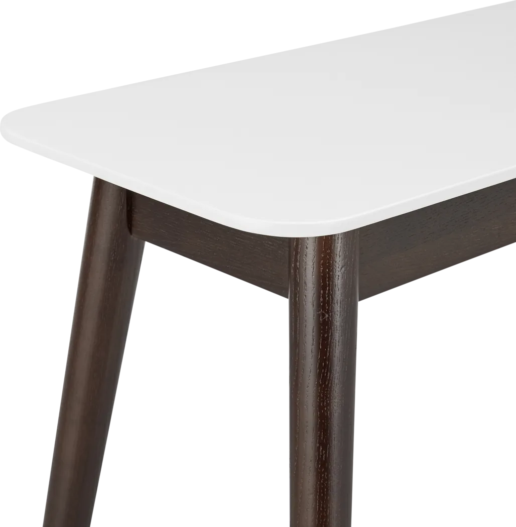 Charliney White Sofa Table - Thumbnail - Image 5