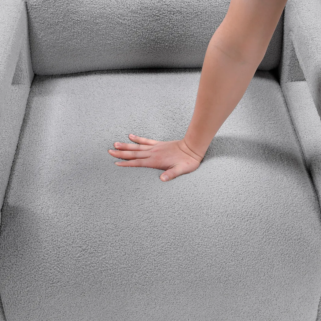 Charliza Gray Accent Chair - Thumbnail - Image 5