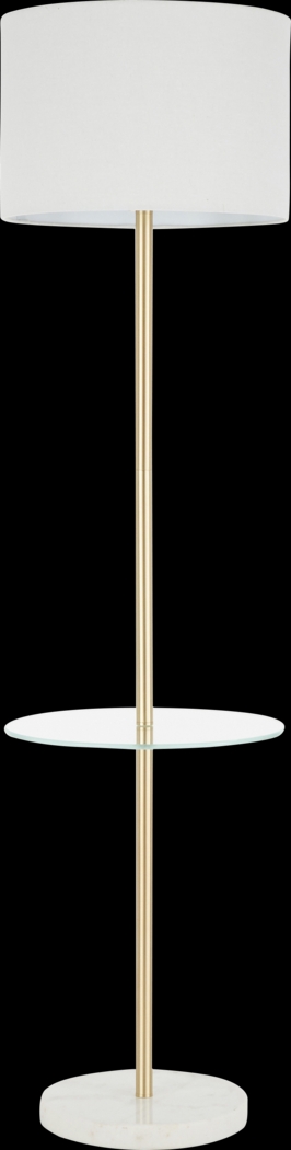 Charlmark Gold Floor Lamp - Thumbnail - Image 1