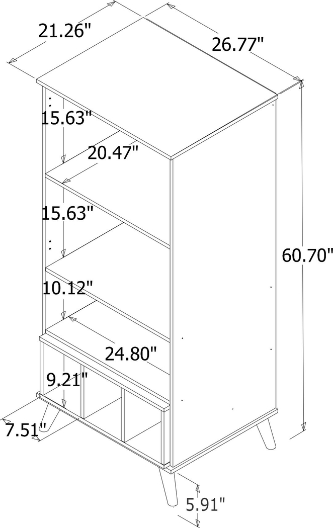 Charlo Black Accent Cabinet - Thumbnail - Image 10