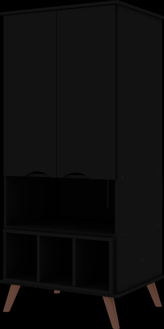 Charlo Black Accent Cabinet - Thumbnail - Image 1
