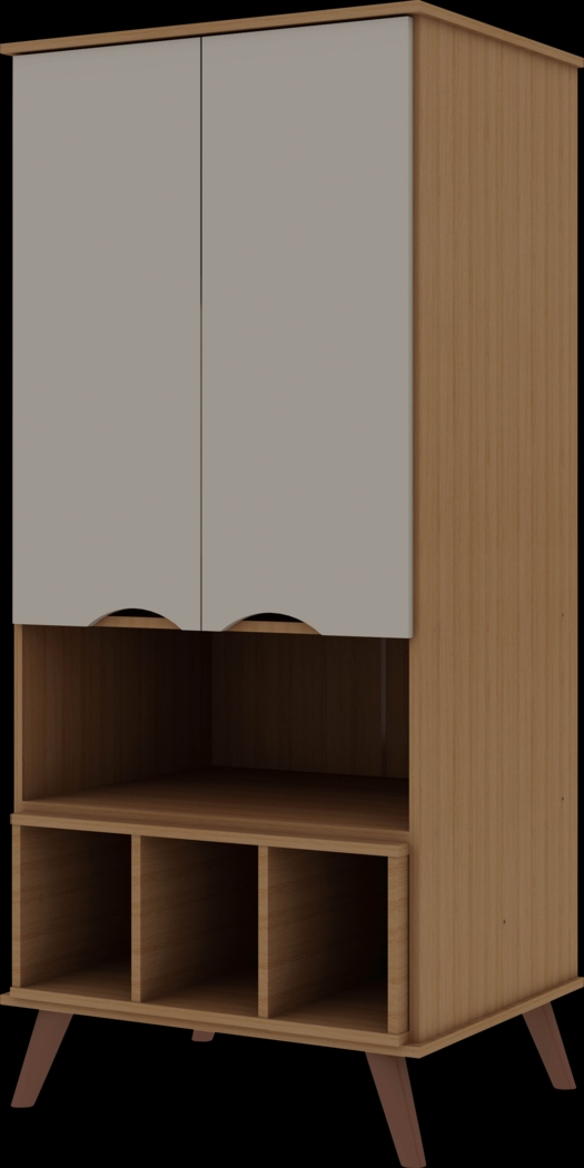 Charlo Maple Accent Cabinet - Thumbnail - Image 1
