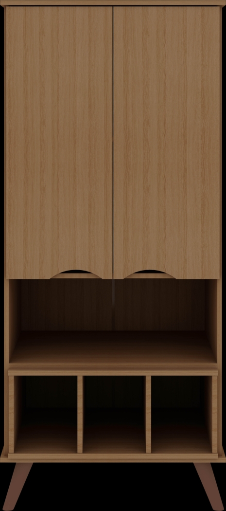 Charlo Red Accent Cabinet - Thumbnail - Image 2