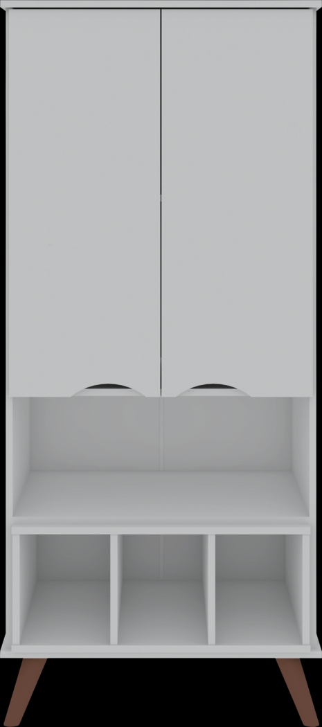 Charlo White Accent Cabinet - Thumbnail - Image 2