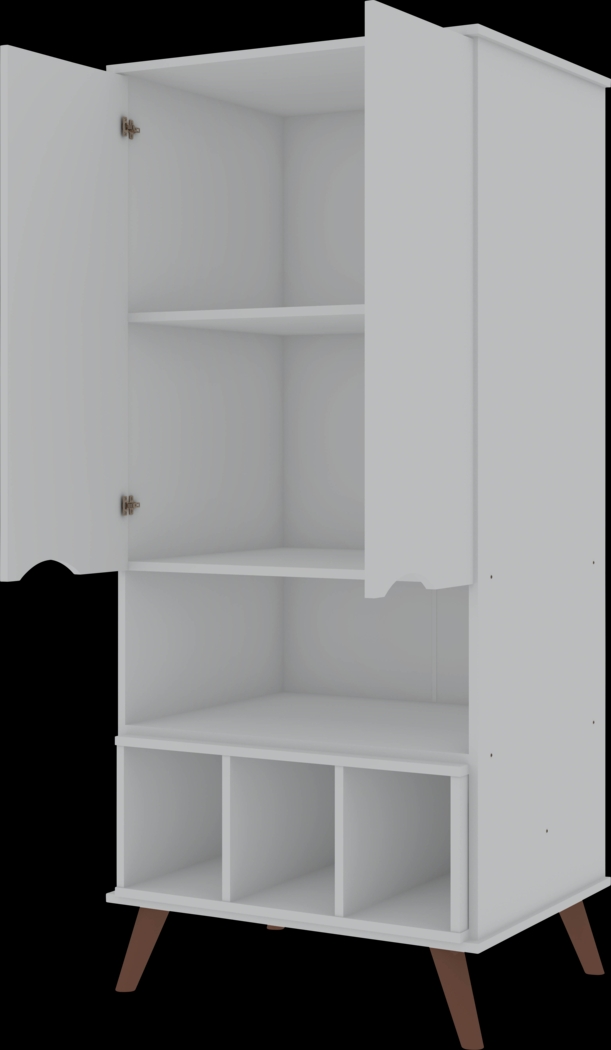 Charlo White Accent Cabinet - Thumbnail - Image 3