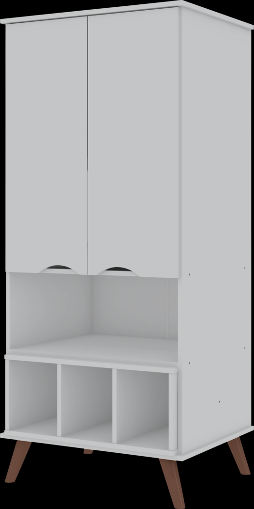 Charlo White Accent Cabinet - Thumbnail - Image 1