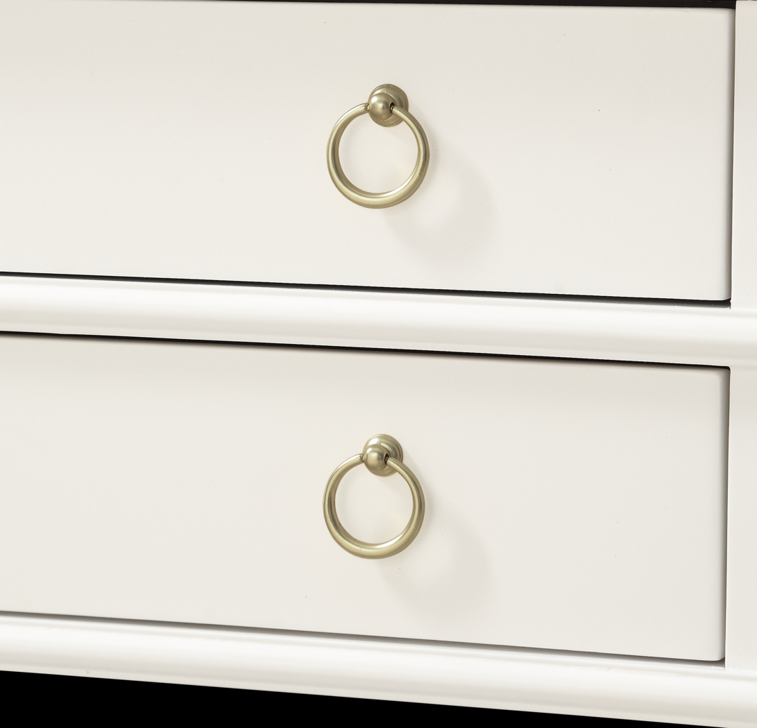 Charloma White End Table - Thumbnail - Image 5