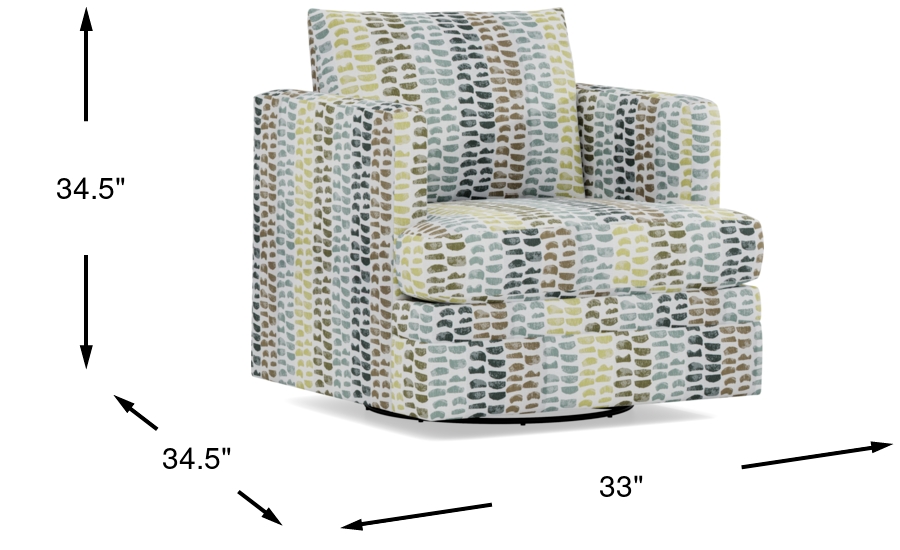 Dimension Image. Please refer to the Dimension Tab on this page for dimension details.