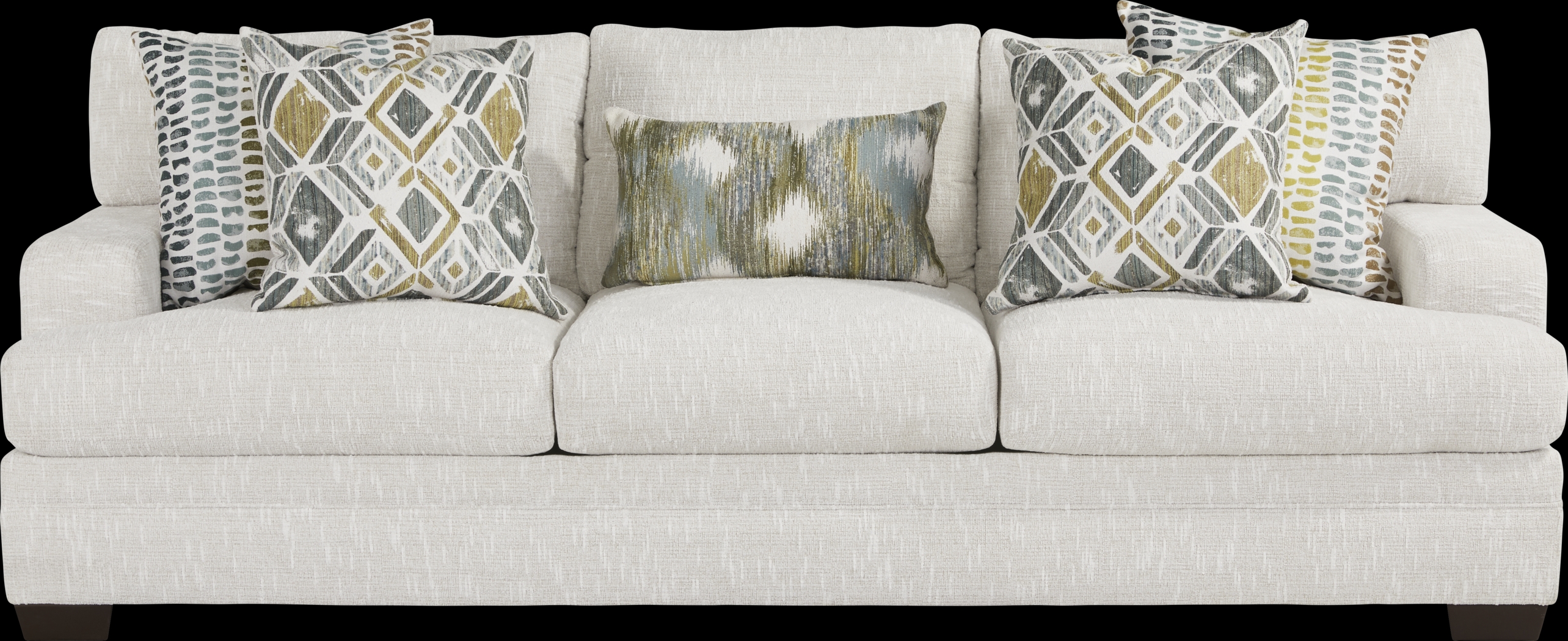 Charlton Park Ivory 8 Pc Living Room with Gel Foam Sleeper Sofa - Thumbnail - Image 2