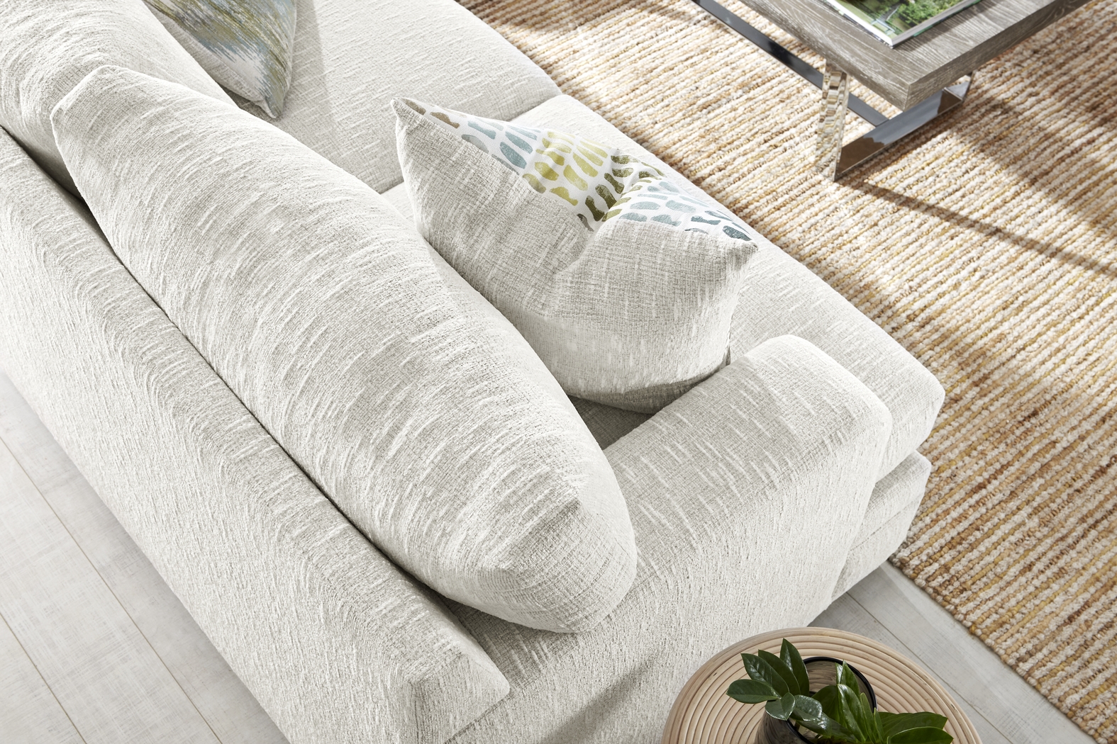 Charlton Park Ivory 2 Pc Living Room - Thumbnail - Image 4