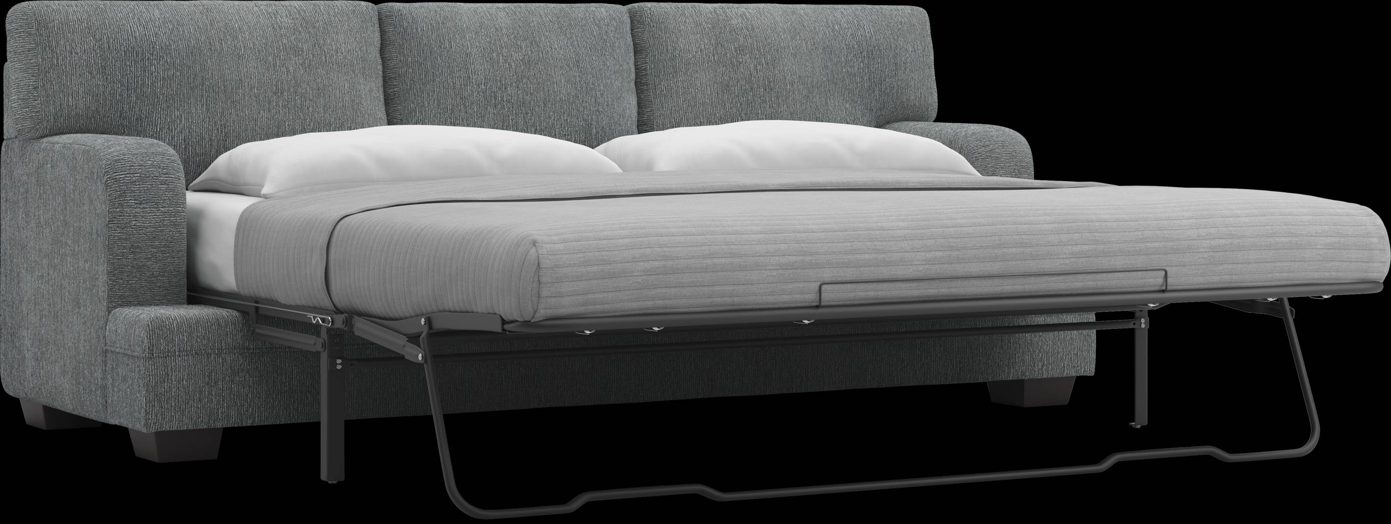 Charlton Street Slate 7 Pc Living Room with Gel Foam Sleeper Sofa - Thumbnail - Image 4