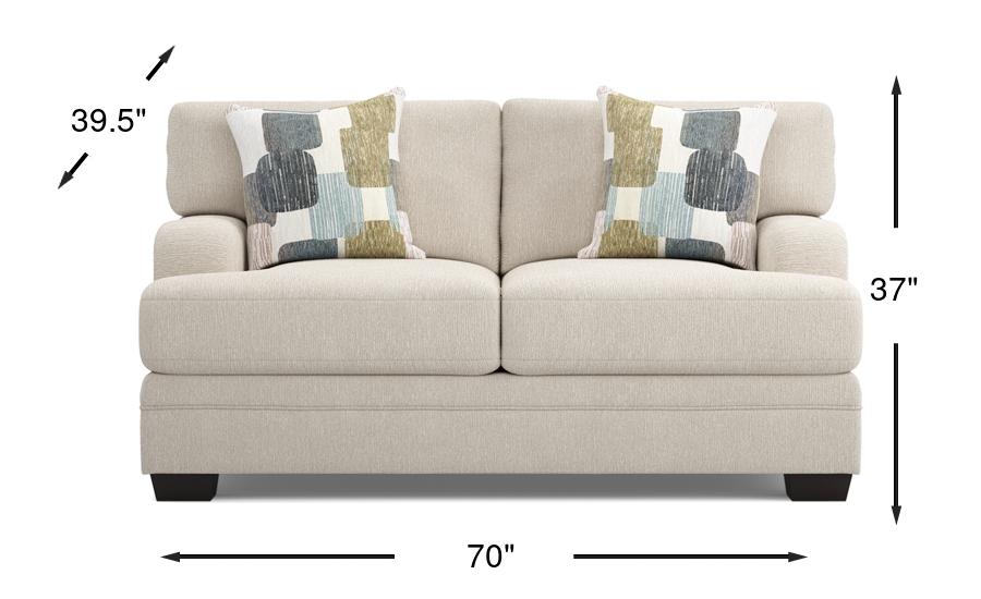 Dimension Image. Please refer to the Dimension Tab on this page for dimension details.