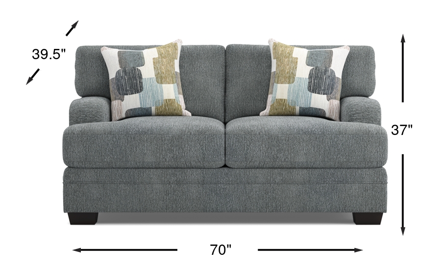 Dimension Image. Please refer to the Dimension Tab on this page for dimension details.