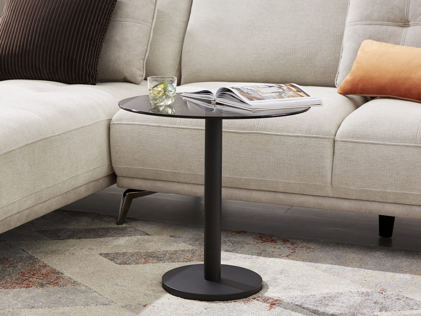 Charmaine Black End Table - Thumbnail - Image 2