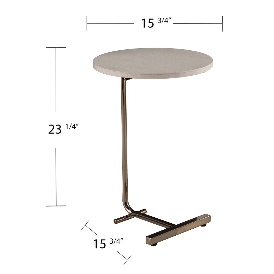 Charment White Accent Table - Thumbnail - Image 7