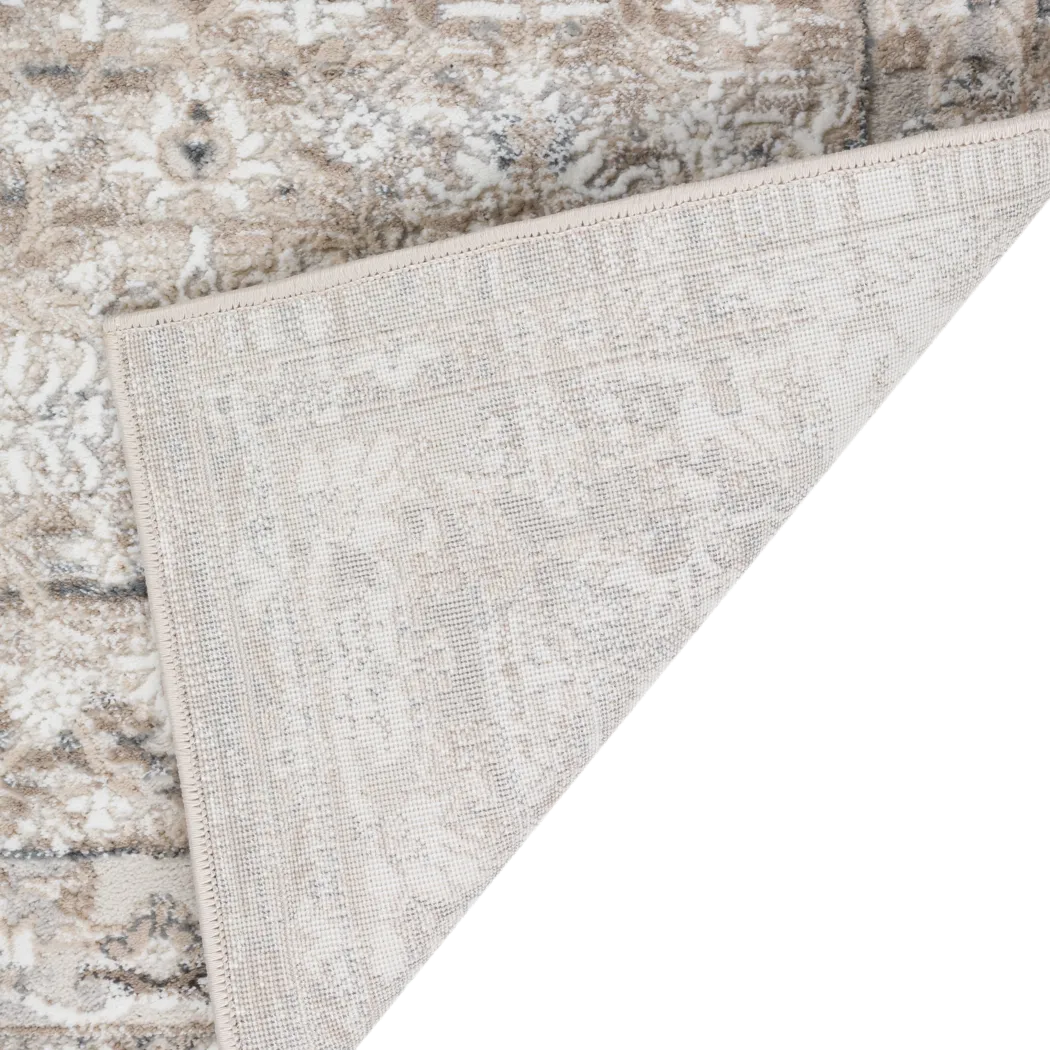 Charneta Beige 5' x 7' Rug - Thumbnail - Image 3