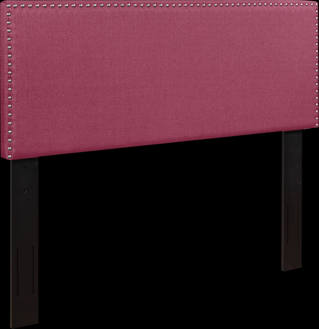 Charnwood Pink Twin Upholstered Headboard - Thumbnail - Image 2