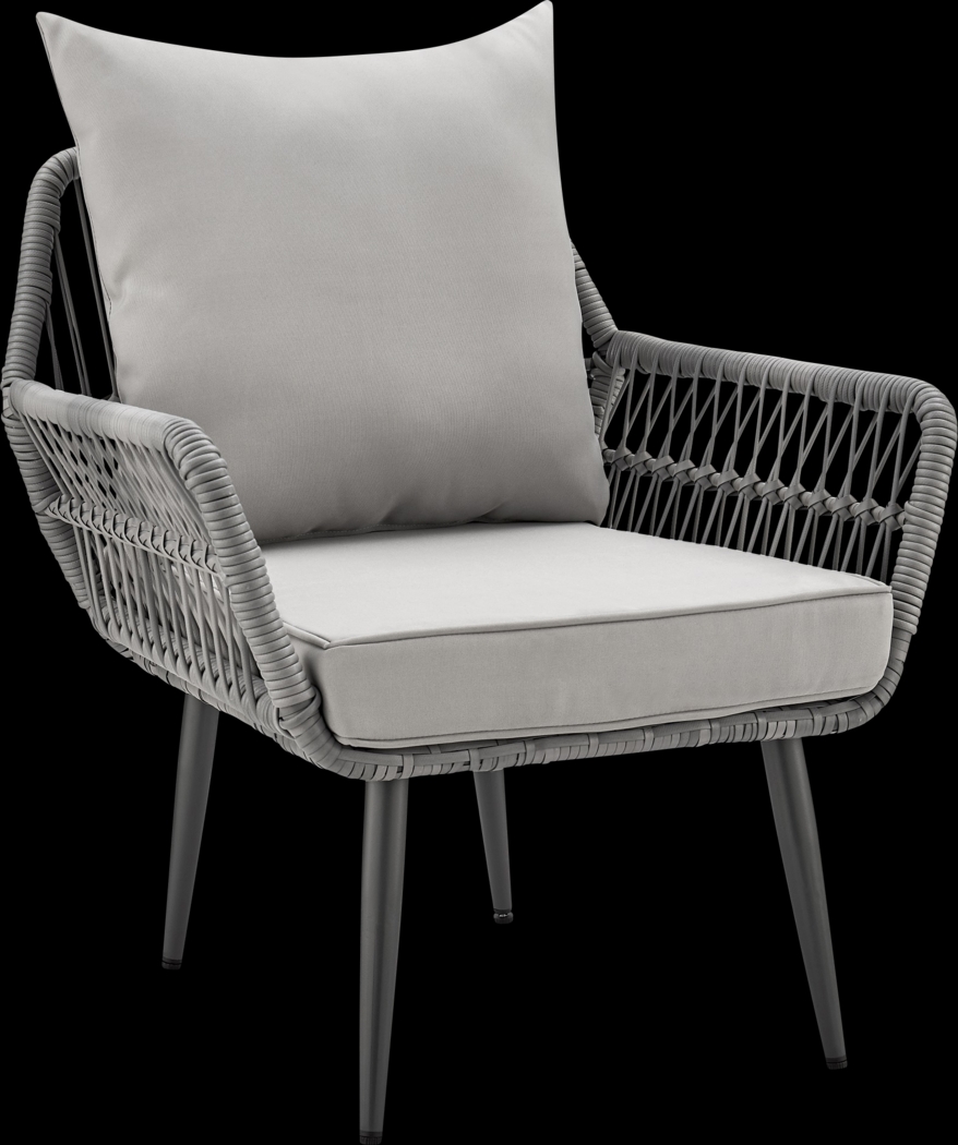 Charolaisy Gray 3 Pc Chat Set - Thumbnail - Image 4