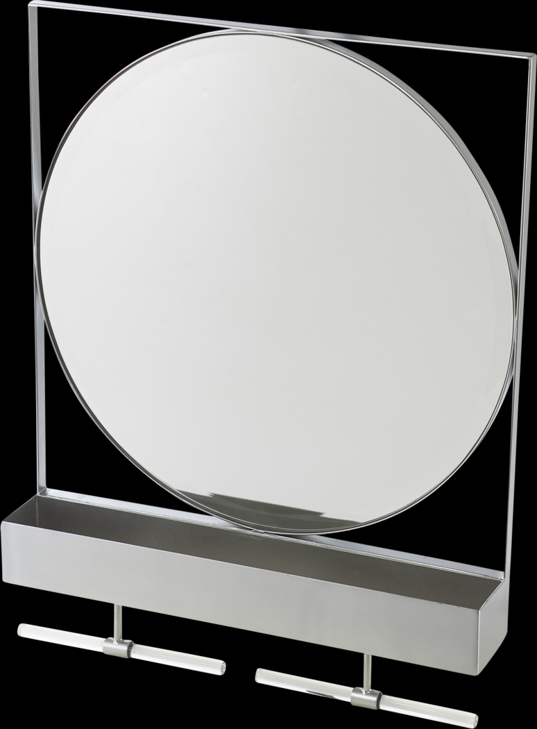 Charraway Gray Storage Mirror - Thumbnail - Image 2