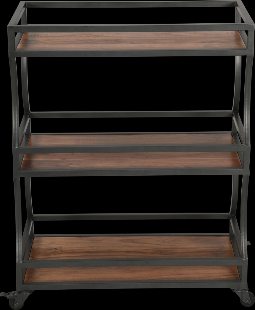 Charterstone Brown Bar Cart - Thumbnail - Image 3