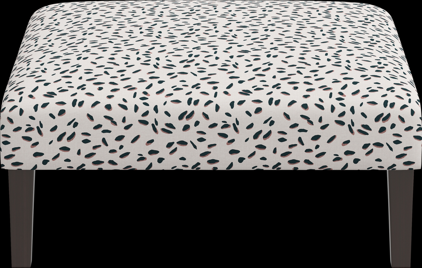 Chartiers Blue Ottoman - Thumbnail - Image 2