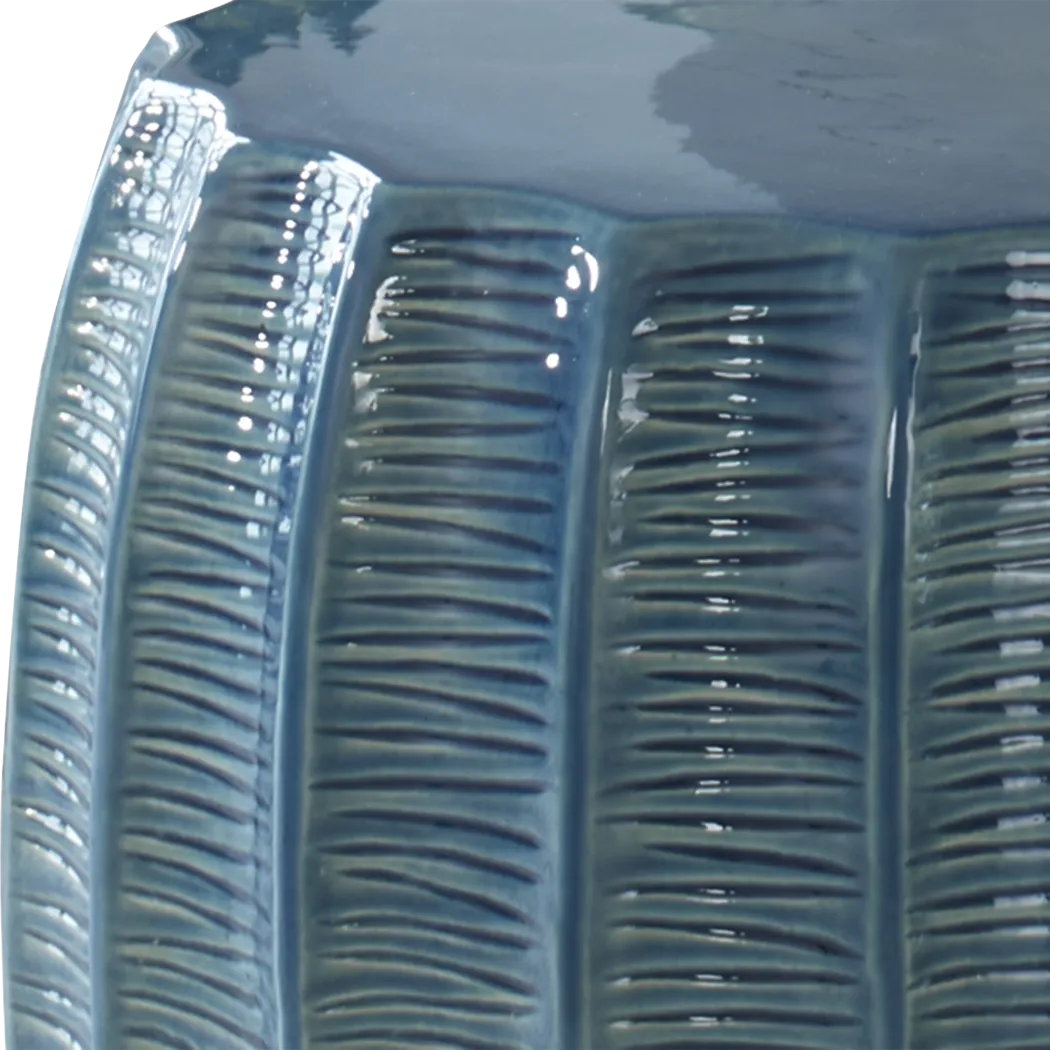 Chartres Blue Accent Stool - Thumbnail - Image 3