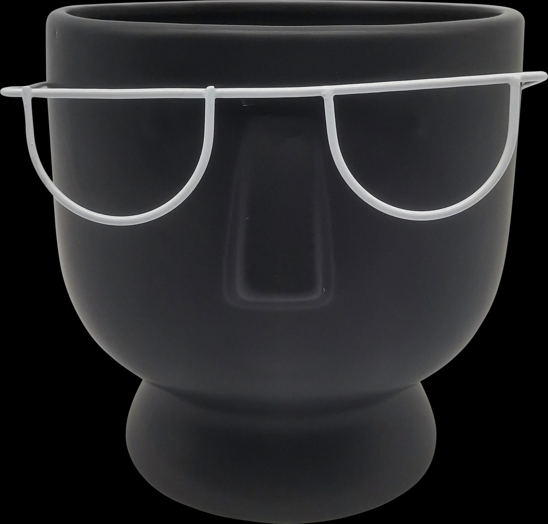 Charttes Black Planter - Thumbnail - Image 1
