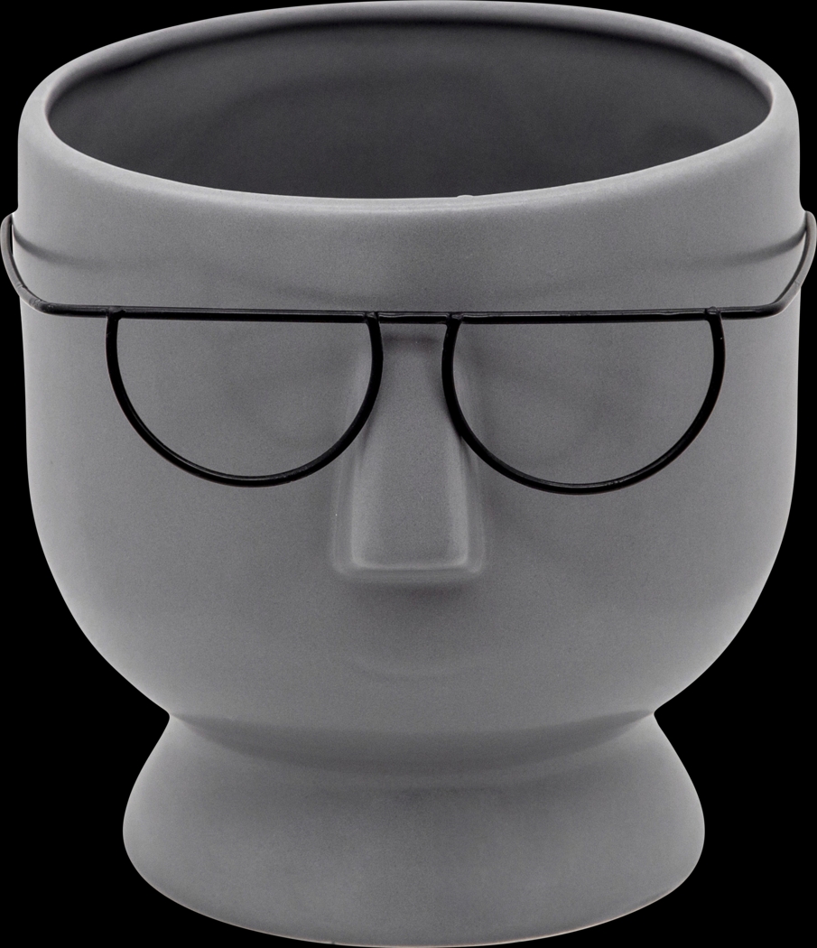 Charttes Gray Planter - Thumbnail - Image 1