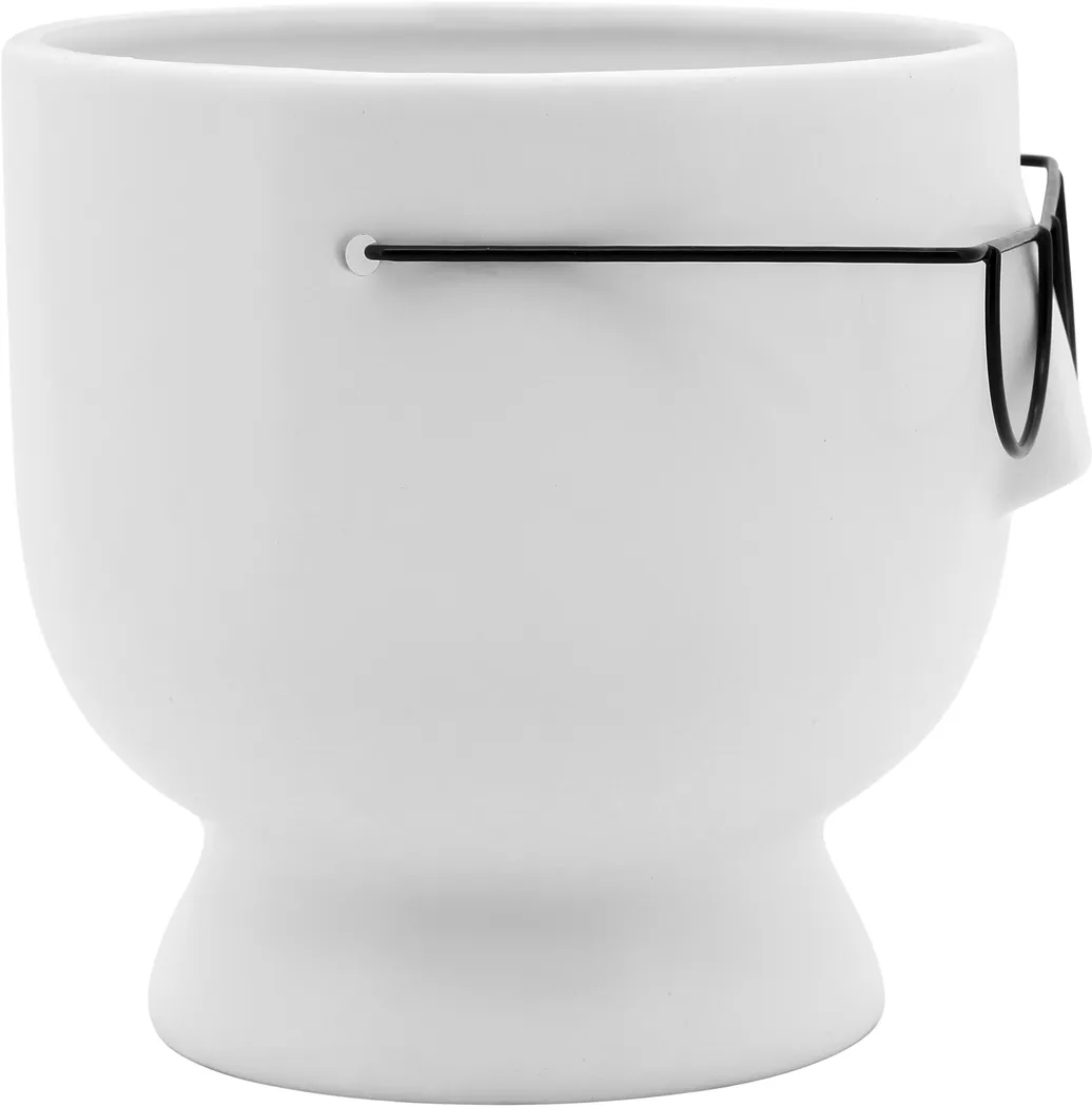 Charttes White Planter - Thumbnail - Image 4