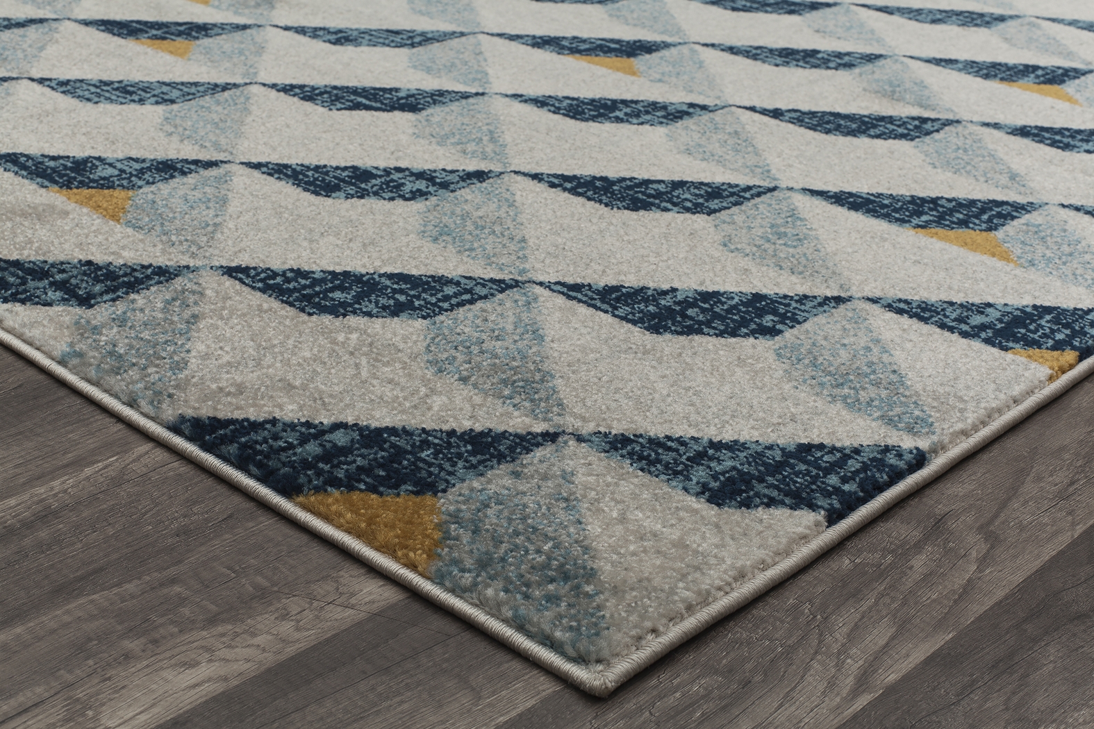 Charul Blue 8' x 10' Rug - Thumbnail - Image 2