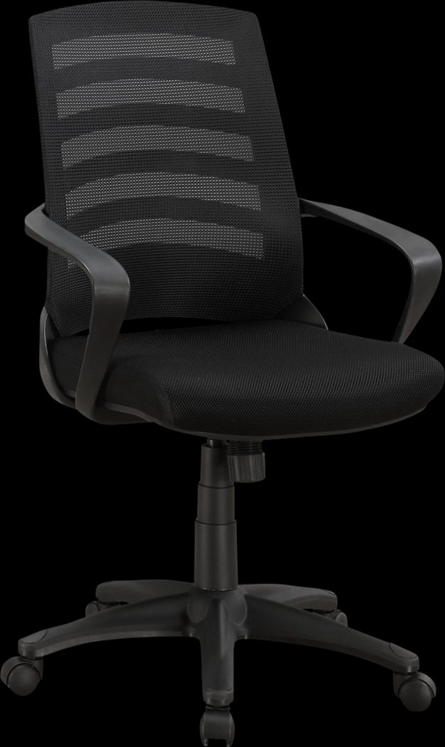 Chasefield Black Desk Chair - Thumbnail - Image 1