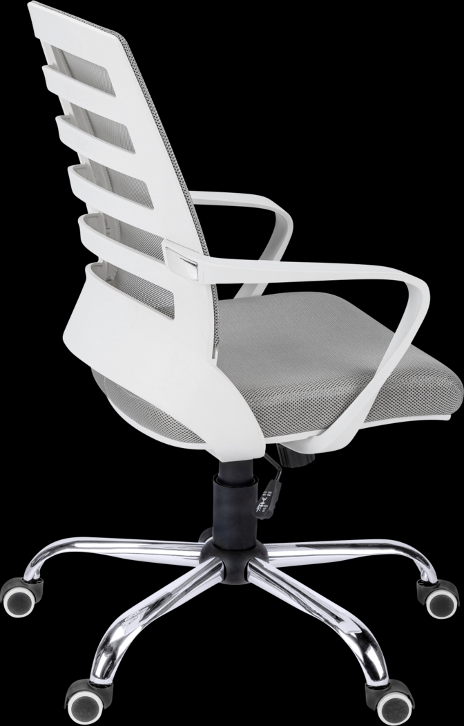 Chasefield White Desk Chair - Thumbnail - Image 5