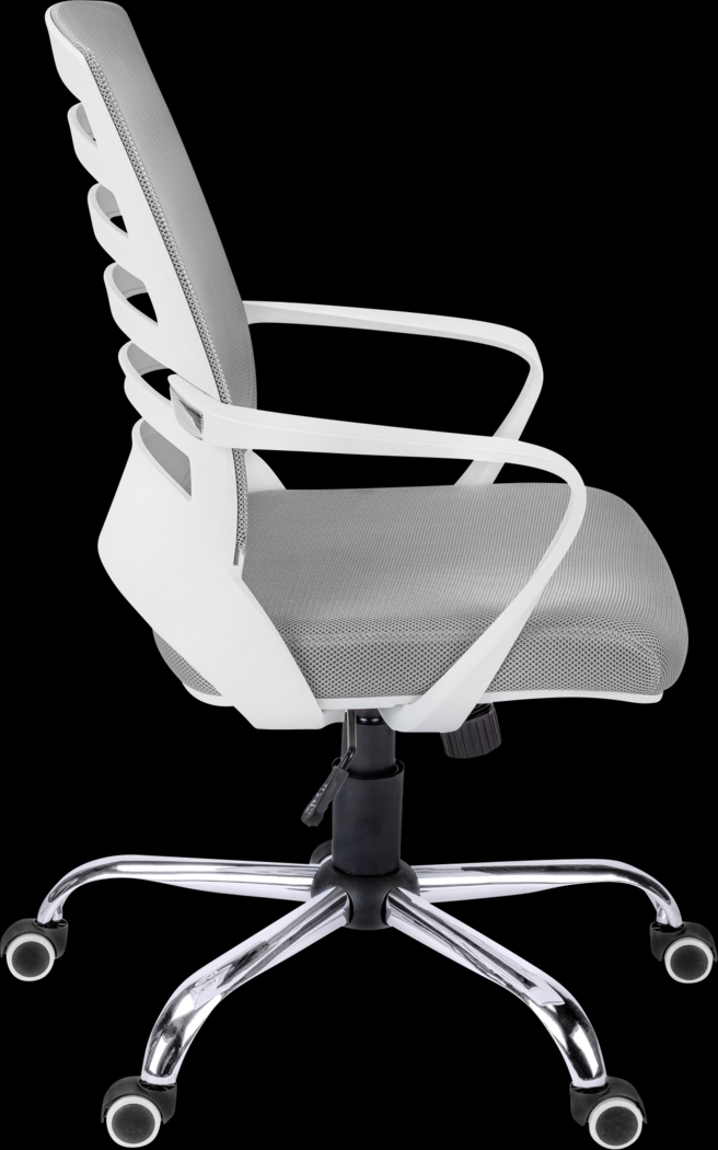 Chasefield White Desk Chair - Thumbnail - Image 6