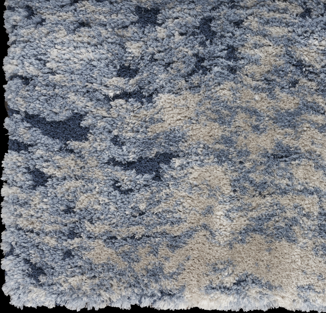 Chaseh Blue 6'7 x 9'2 Rug - Thumbnail - Image 5