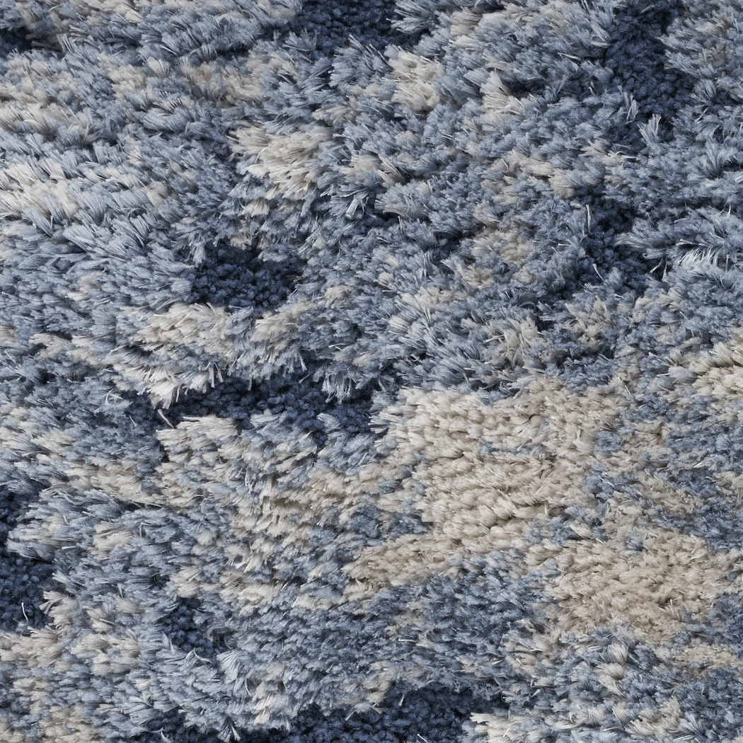 Chaseh Blue 6'7 x 9'2 Rug - Thumbnail - Image 8