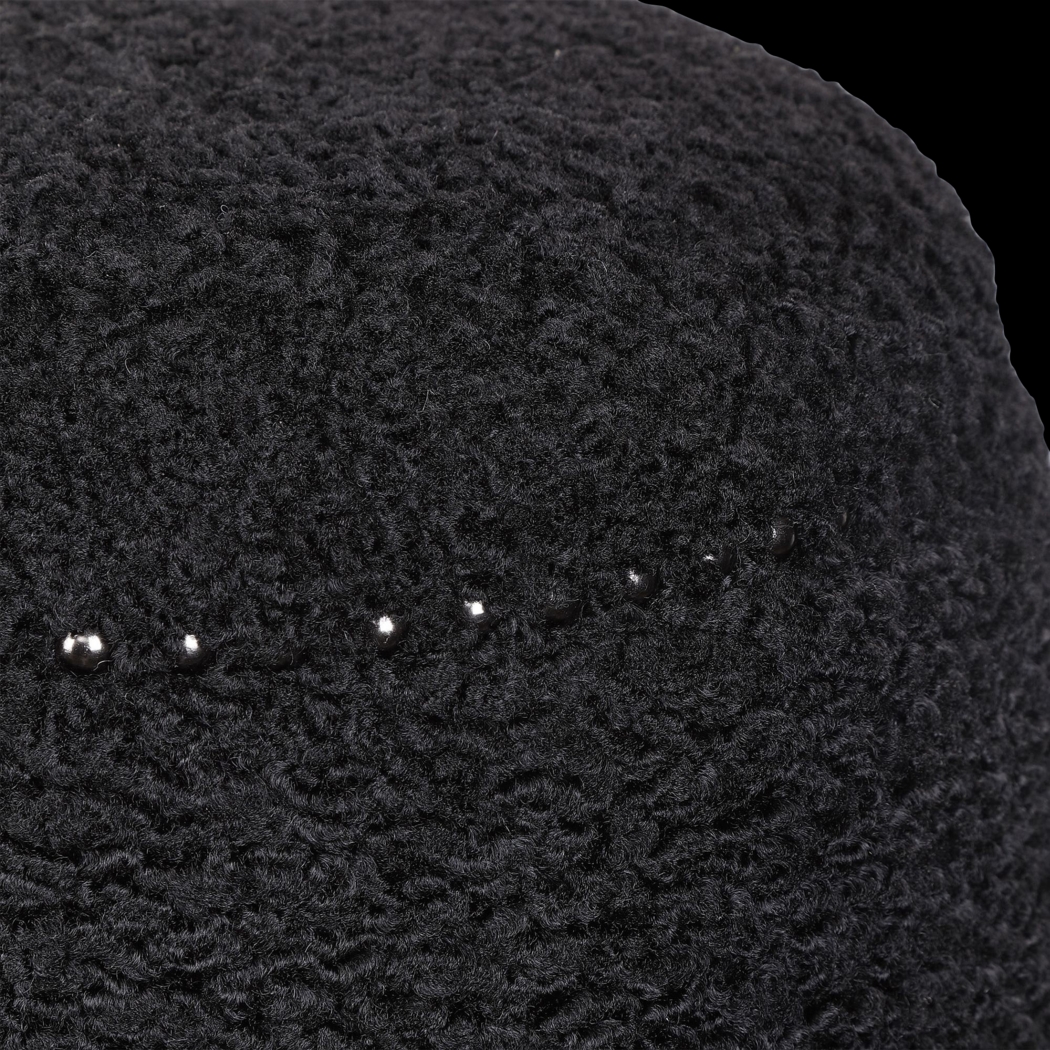 Chaselton Black Ottoman - Thumbnail - Image 2